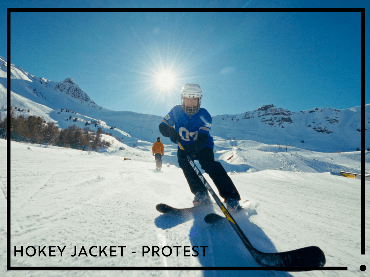HOCKEY JACKET –&nbsp;PROTEST