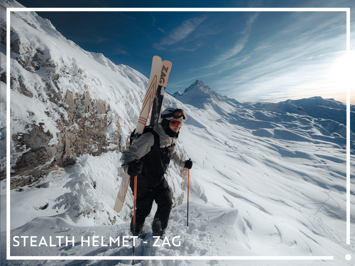STEALTH HELMET- ZAG